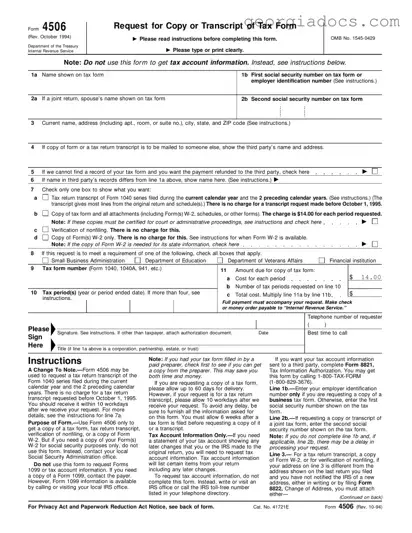 Georgia 4506 Template in PDF