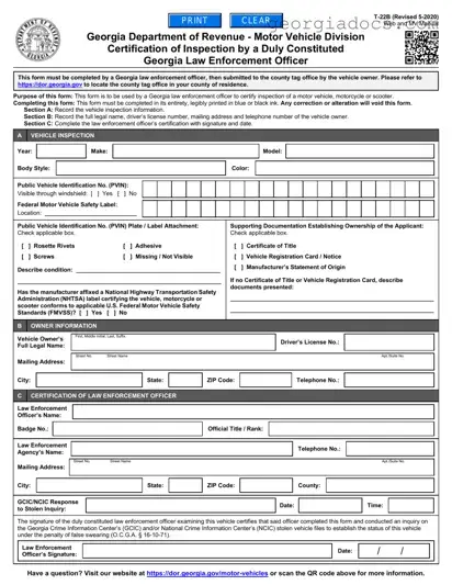 T 22B Georgia Template in PDF